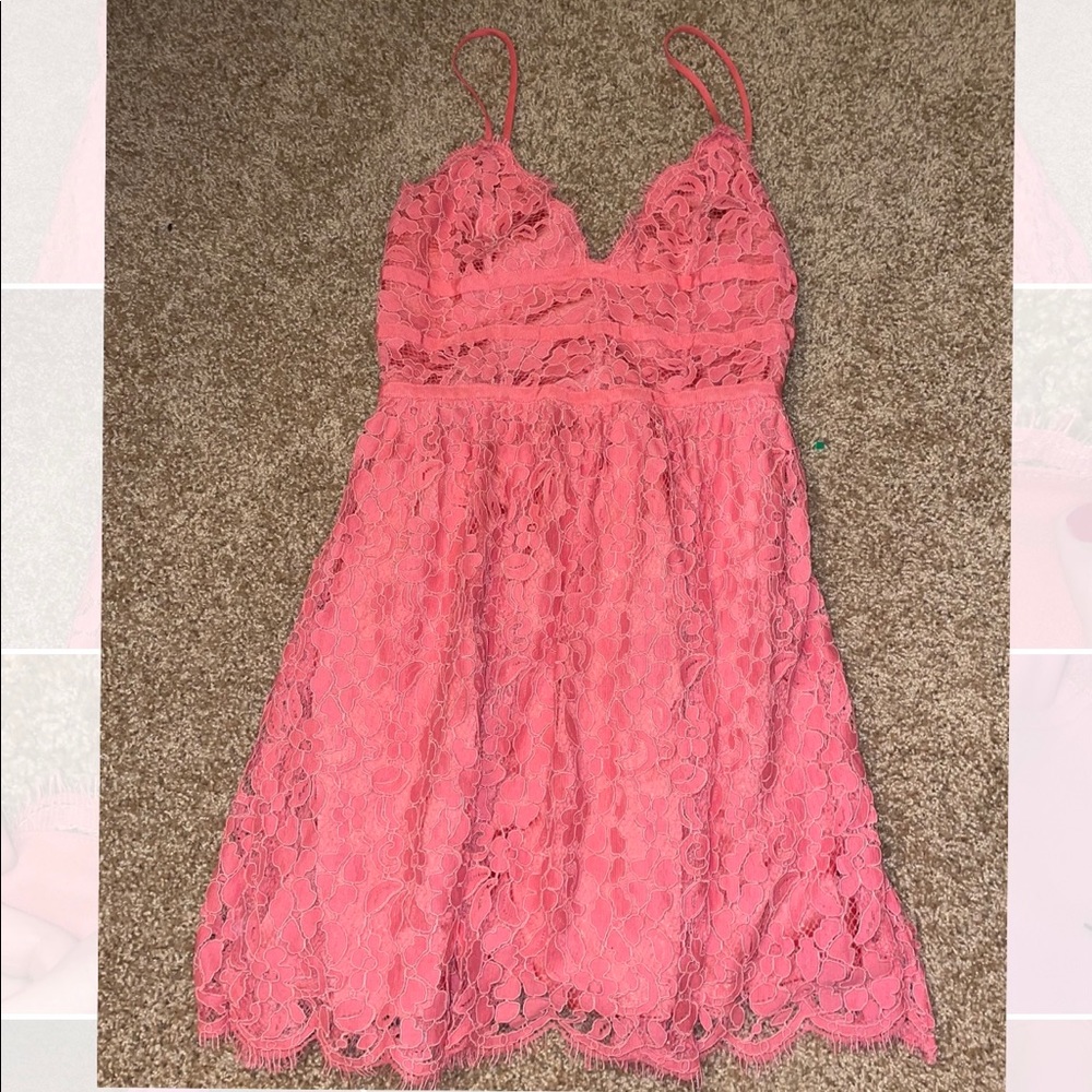 NBD coral dress